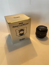 Objektiv Carl Zeiss Planar 1.4/50 50mm 50 mm HFT 1:1.4 1.4 Rollei SLR Kameras