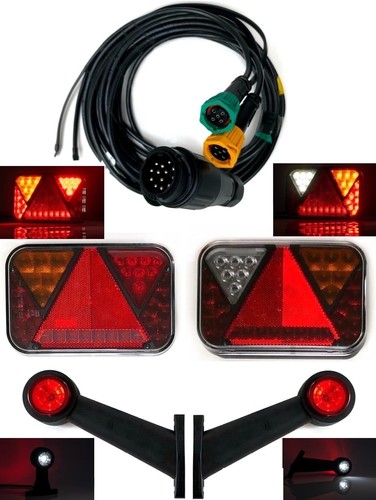 Anhängerbeleuchtung set led - anhängerbeleuchtung,
