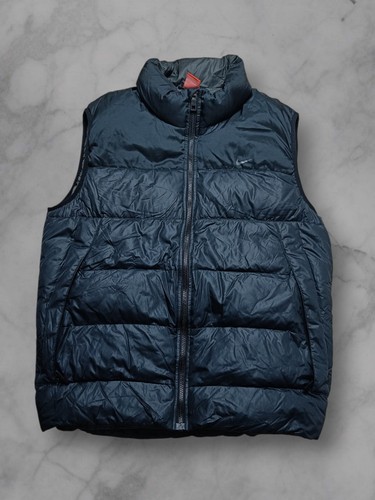 Vintage nike nylon daunenweste - vintage,