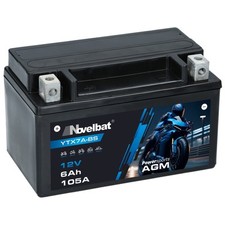 AGM Motorradbatterie YTX7A-BS