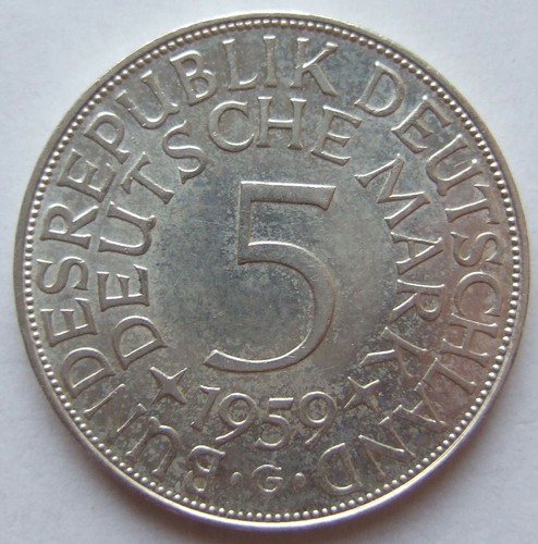 Münze brd silberadler - brd, 5