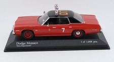 MINICHAMPS * DODGE MONACO * FIRE DEPARTMENT  *RED * 1:43 * OVP