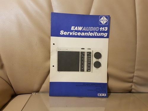 Rft eaw audio - eaw, service