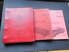 Werkstatt-Handbuch CITROEN SM Maserati Sportcoupé - Reparaturhandbuch  Band 1-3