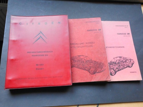 Werkstatt handbuch citroen - citroen, sm