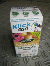 8x 75ml Celaflor Naturen Schädlingsfrei NEEM Klick & Go Pflanzenschutz 