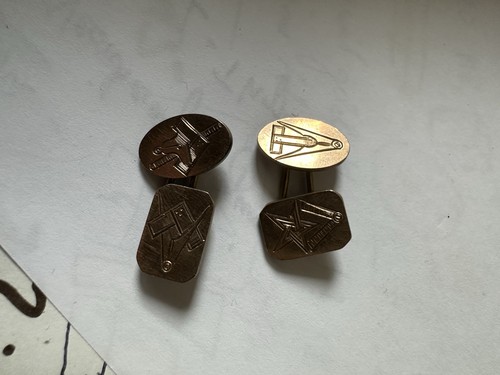 Vintage masonic tie pin - vintage,