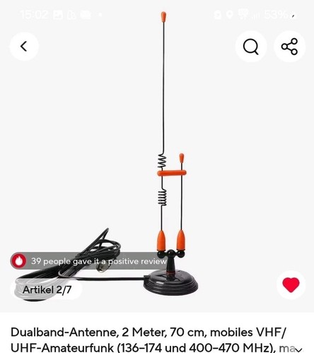 Antenne vhf uhf - 2m, cm