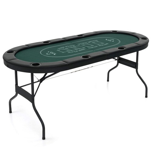Faltbarer pokertisch für - 1,8m,