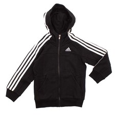 Adidas YB ESS Essentials 3S FZ Hoodie Kinder Kapuzenpullover Sweatjacke