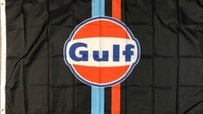 Gulf Oil Fahne Tuning Öl 80er