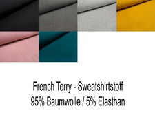 Stoff Baumwolle French Terry