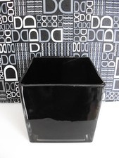 Deko Viereckige Vase Teelichthalter Glas Vase Windlichthalter 