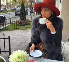 PURE LUXUS GRAU FUCHS FELL