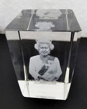 Gedenk-Glasblock Queen