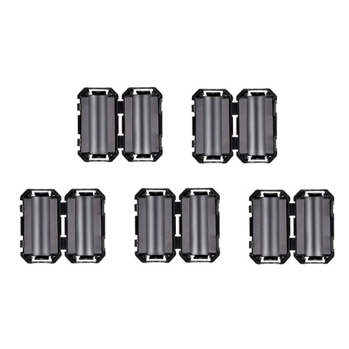 Ferrit kabelklemme schwarz 9mm - ferrit-kabelklemme,