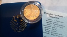 Goldmünze 1/4 Unze 7,78g Gesundheit 50 Euro 2025 Deutsches Handwerk Münzen Gold