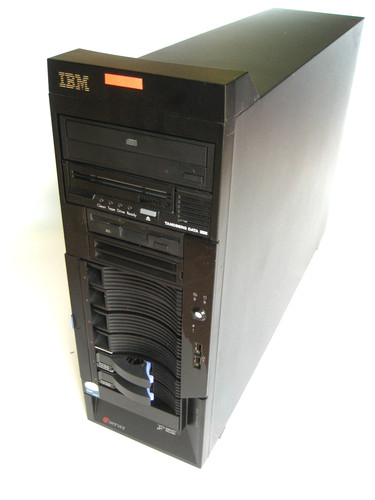 Retro computer ibm server - computer,