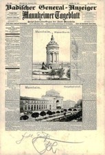 Ansichtskarte Mannheim 1902