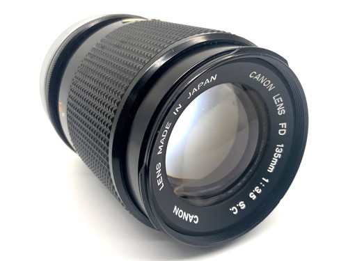 Canon lens 135mm 1 - fd, 1:3.5