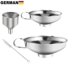 4 Stück Trichter Edelstahl