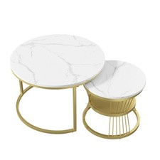 Couchtisch Sofatisch 2er Set