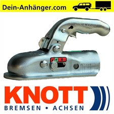 Kugelkupplung KNOTT K20-B 2000 kg K20 B Ø45mm Kupplung Zugmaul Klaue