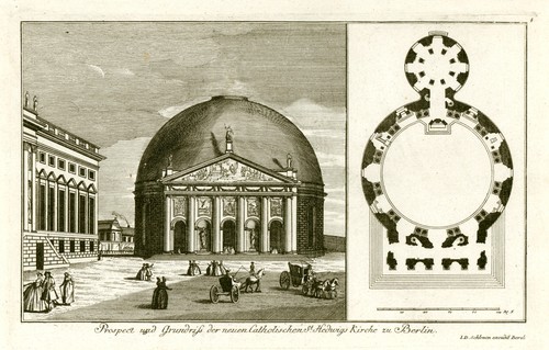 Berlin hedwigs kathedrale - berlin, st.