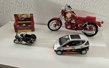 Sammlung Modell Autos Motorrad