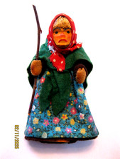 ERZGEBIRGE Hexe HOLZFIGUR Lotte Sievers-Hahn alte SAMMLER-RARITÄT