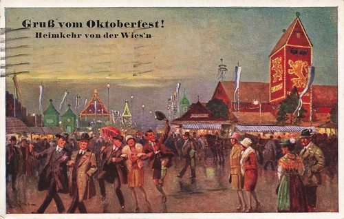 München oktoberfest - ak,
