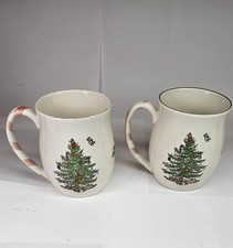 Paar Spode Christmas Tree