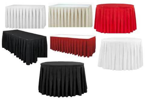 Polyester tischrock - polyester,