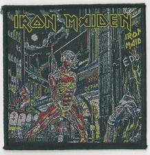 Iron Maiden - Somewhere In Time gewebter Aufnäher - woven Patch Neu & Official!