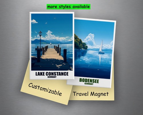 Bodensee kühlschrankmagnet - bodensee,