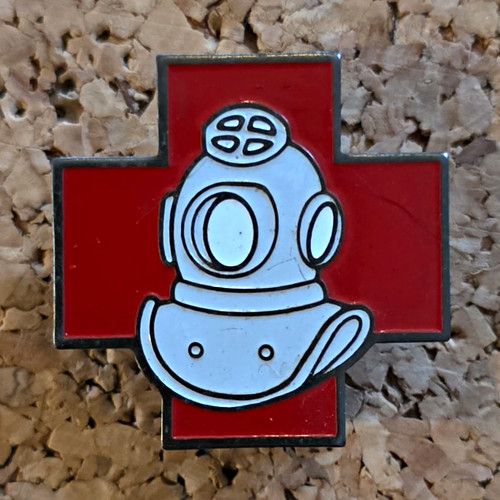 Vintage pin rettungstaucher - vintage,