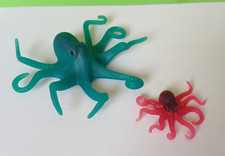 Playmobil Sammlung Set 9066 Oktopus mit Baby Krake Aquarium Zoo