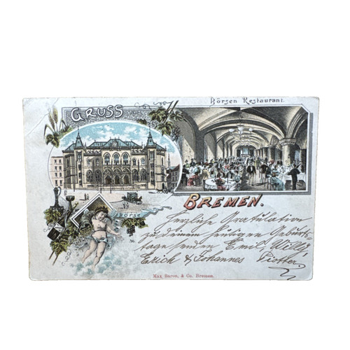 Ansichtskarte postkarte bremen - postkarte,