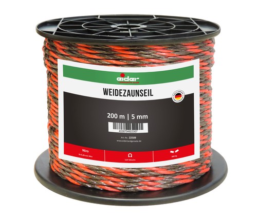 Weidezaunseil 200 m - Ø,,