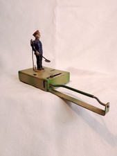 Kibri Bahnhofsvorsteher Spur 0 Blech Made in US Zone 9 Cm Hoch Funktioniert 