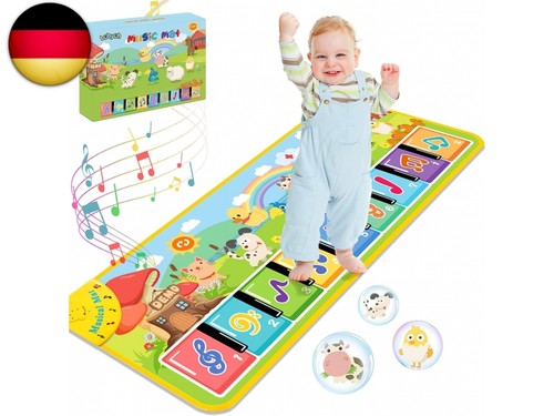 Musikmatte mit tieren baby - mit, 8