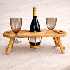 Weintisch Eiche, klappbarer