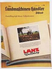 Der Landmaschinen Händler Pößneck Lanz Bulldog Wiener Messe 1941