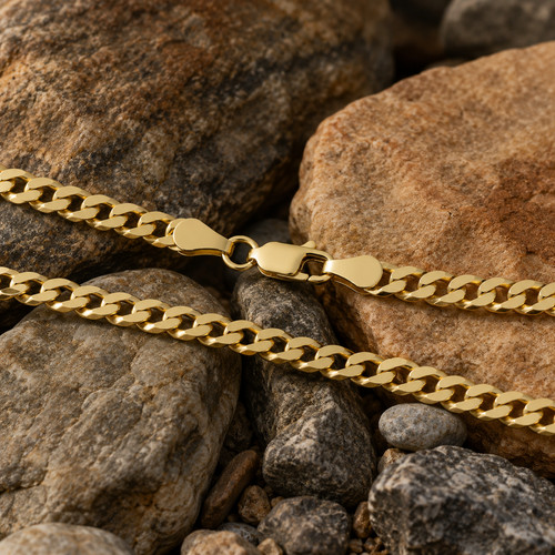 18kt gold sehr flache - gold,