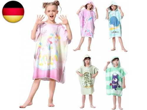 Mokani badeponcho kinder mit - kinder,