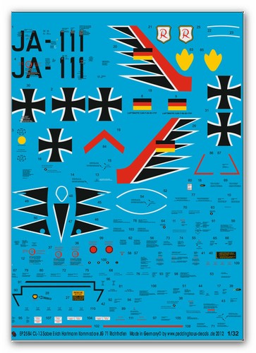 Peddinghaus decals 2584 - peddinghaus-decals, 1/32