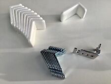 10  Häfele Stuhlwinkel Abdeckkappen weiß 5 X2,5 cm Winkel Möbelwinkel Verbinder