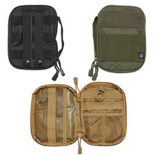 Brandit EDC Knife Bag Molle-System Tragegriff D-Ring Klettfläche Netztaschen Neu