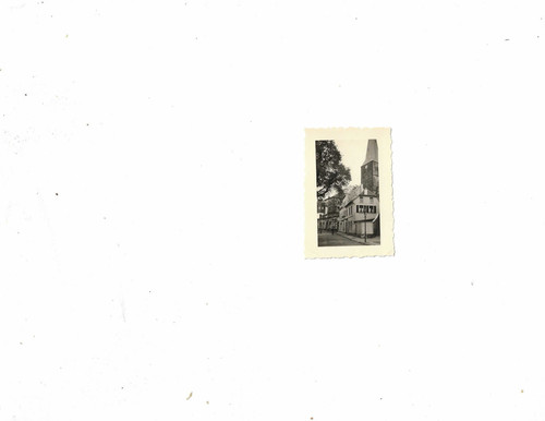 Altes foto der stadt gablonz - stadt,
