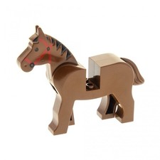 1x Lego Animal Horse Brown
